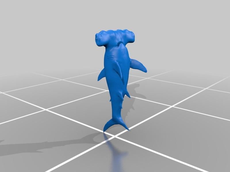 Hammerhead Shark 3d model