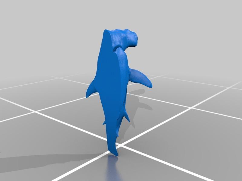 Hammerhead Shark 3d model