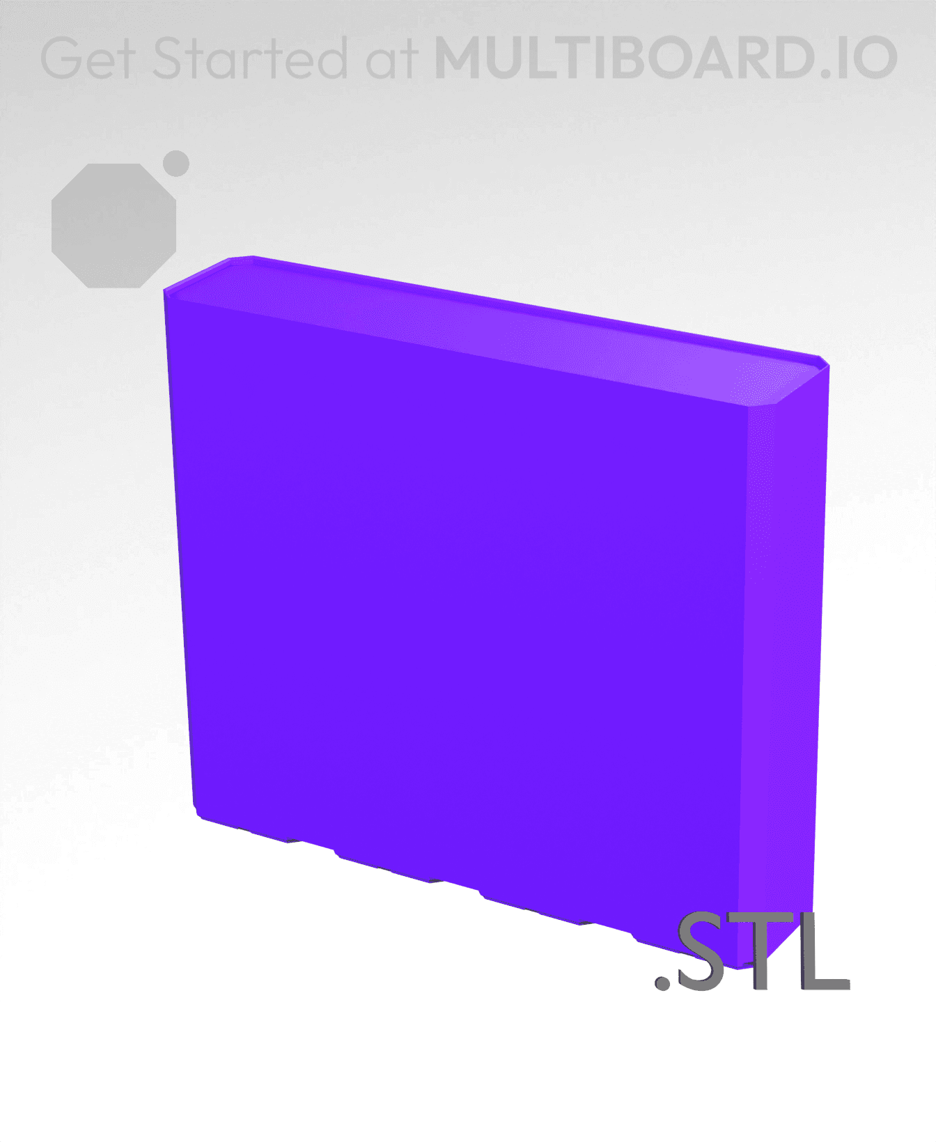 4x1x3·5 - Multibin Insert - STL Remixing File 3d model