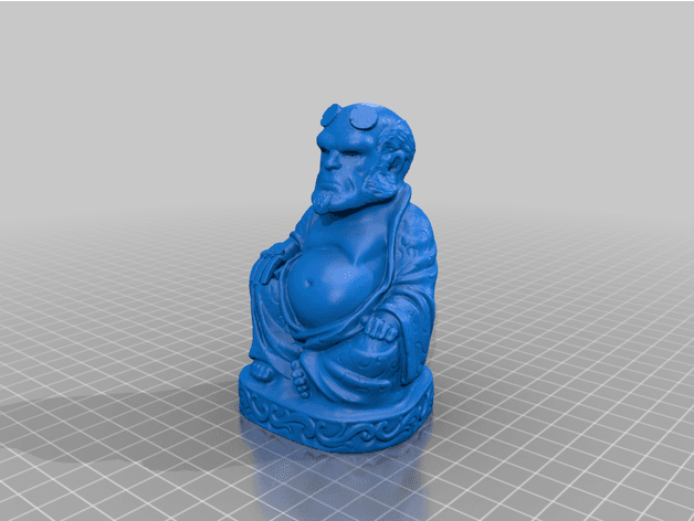 Hellboy | The Original Pop-Culture Buddha 3d model