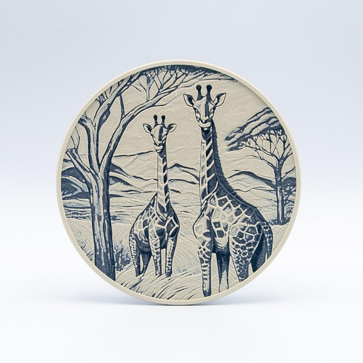 Savanna Wildlife Coasters 3d model