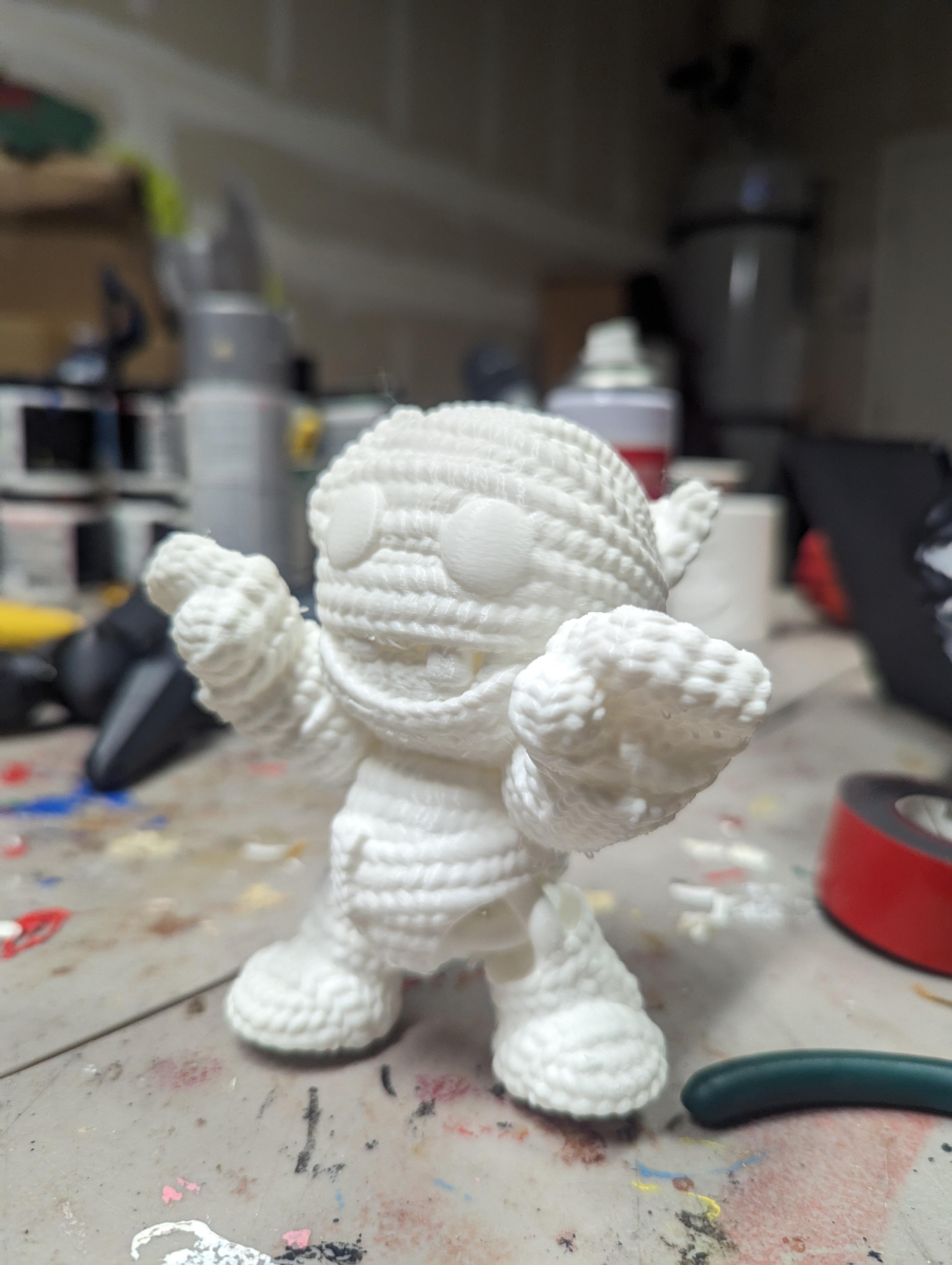 Flexi Crochet Mummy 3d model