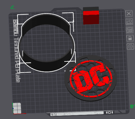 DC Coaster set.3mf 3d model