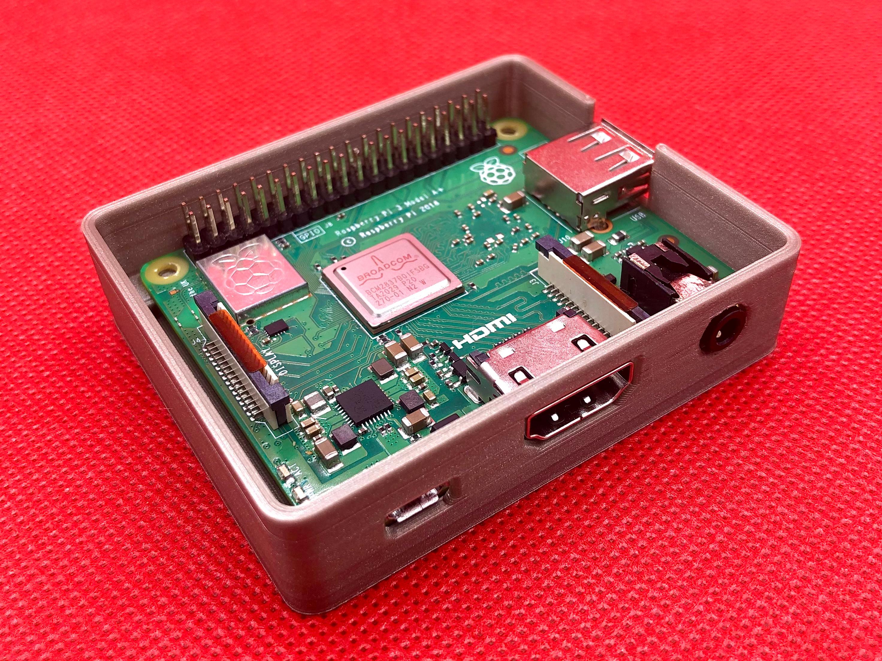 Raspberry Pi 3A+ Case 3d model