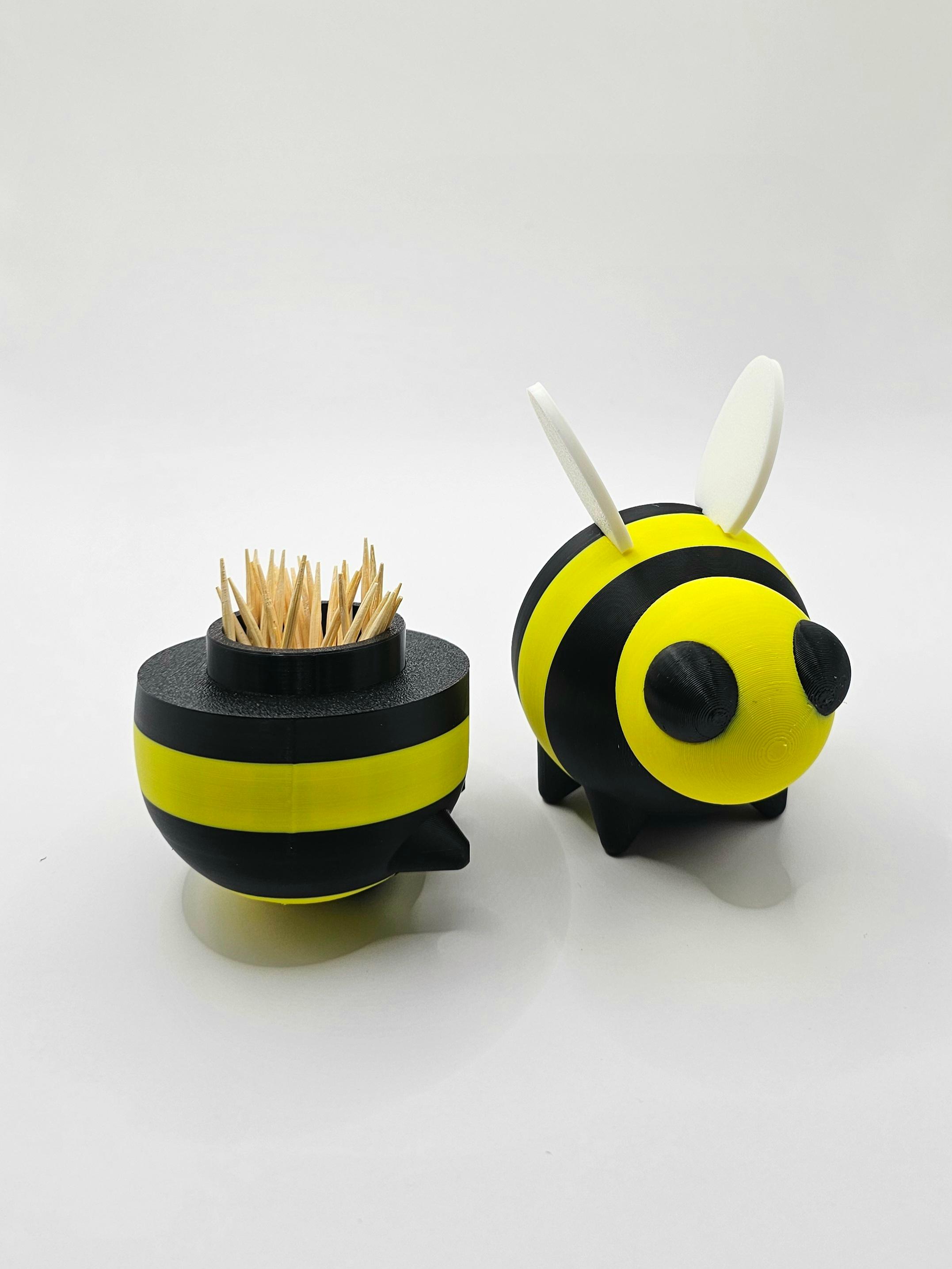 Bee Toothpick Holder / 3MF Included 3d model