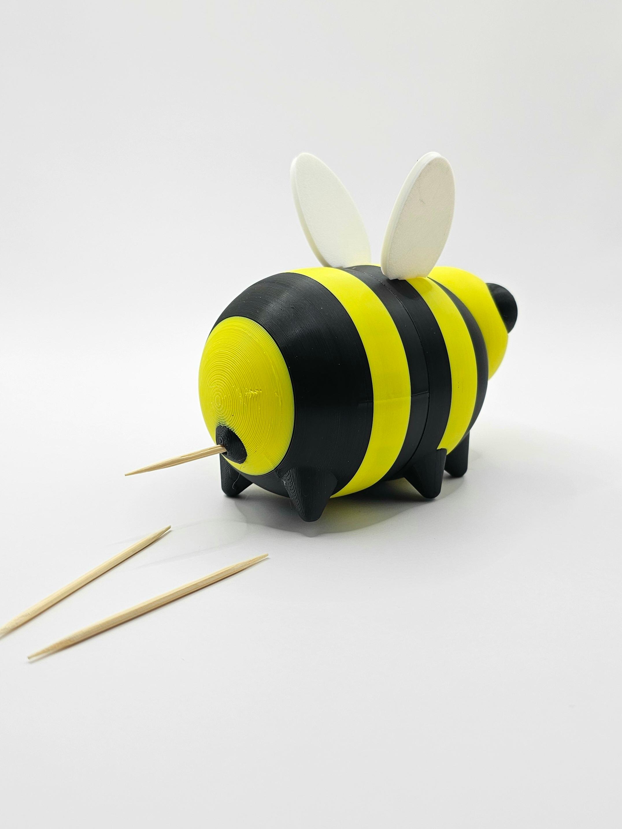 Bee Toothpick Holder / 3MF Included 3d model