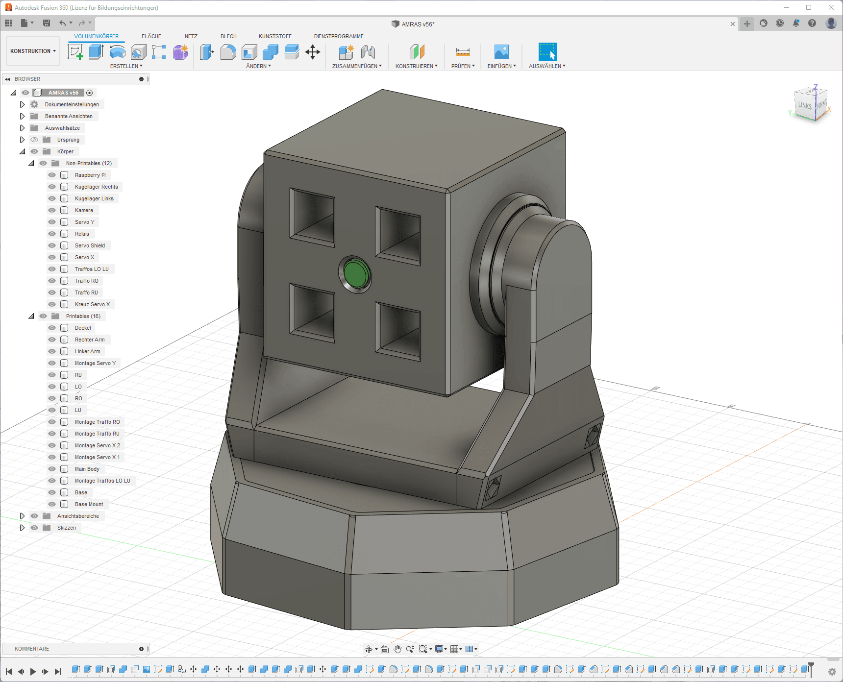 AMRAS automated turret 3d model