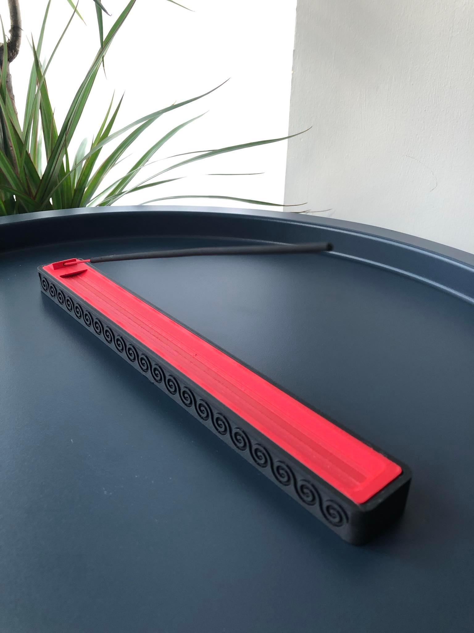 Incense Holder with Stick Storage  3d model