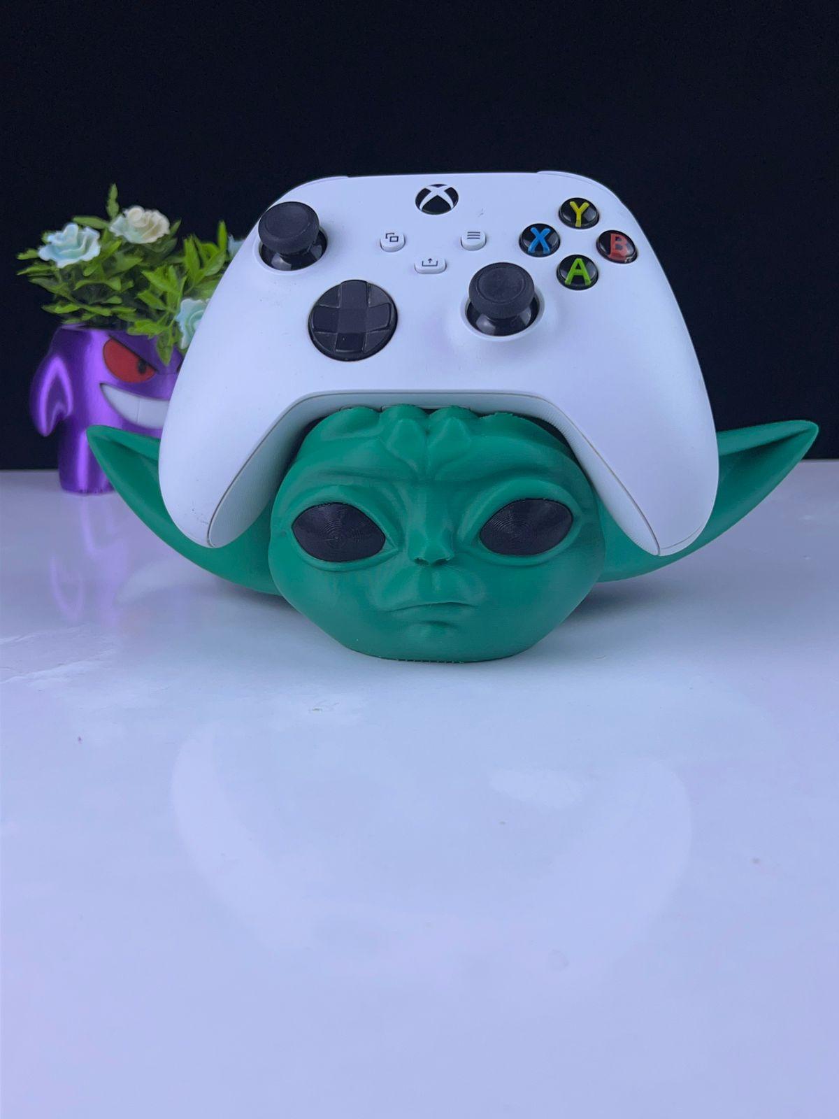 Baby Yoda Controller Holder 3d model