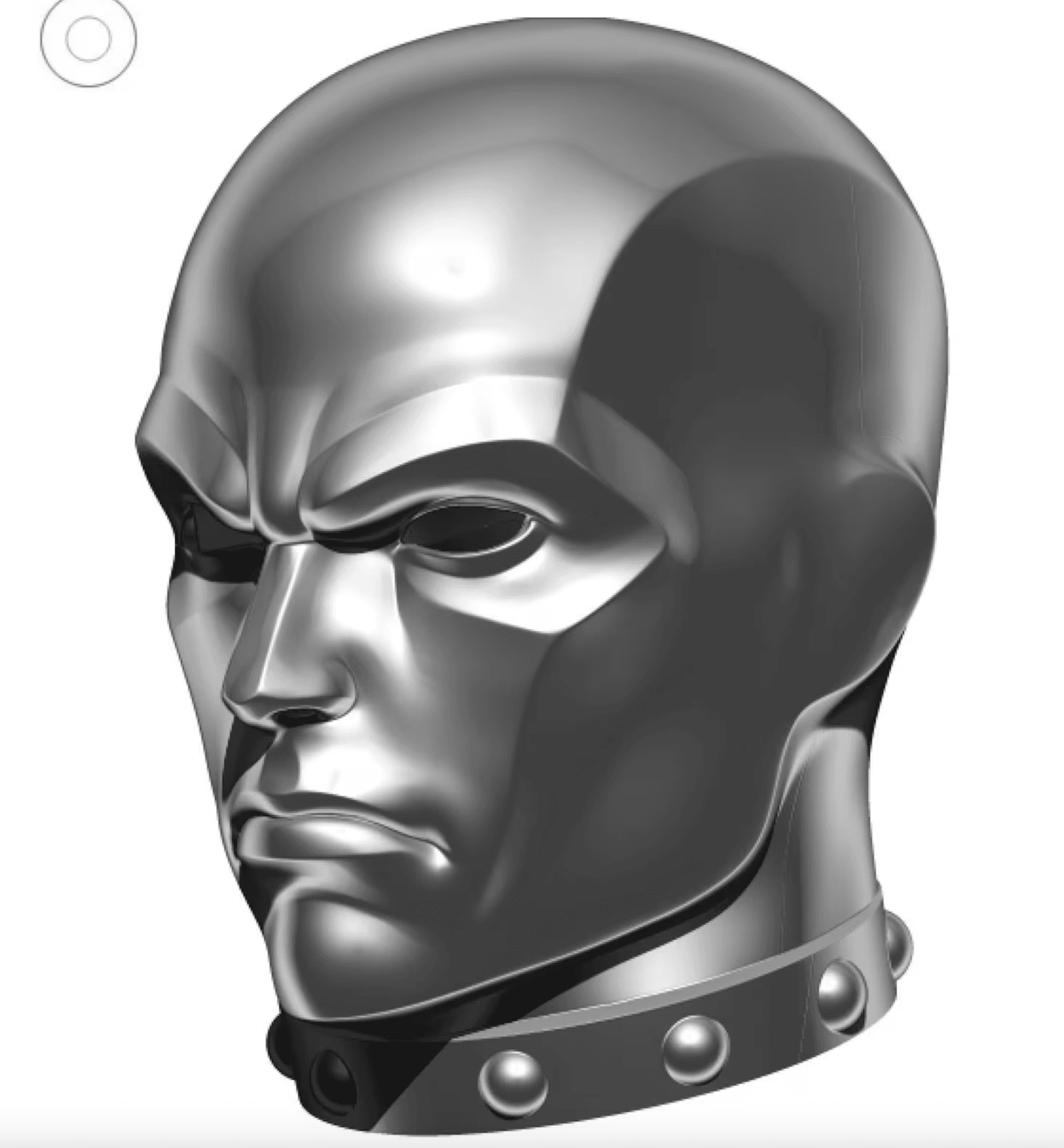 GI JOE Destro Mask Helmet 3d model