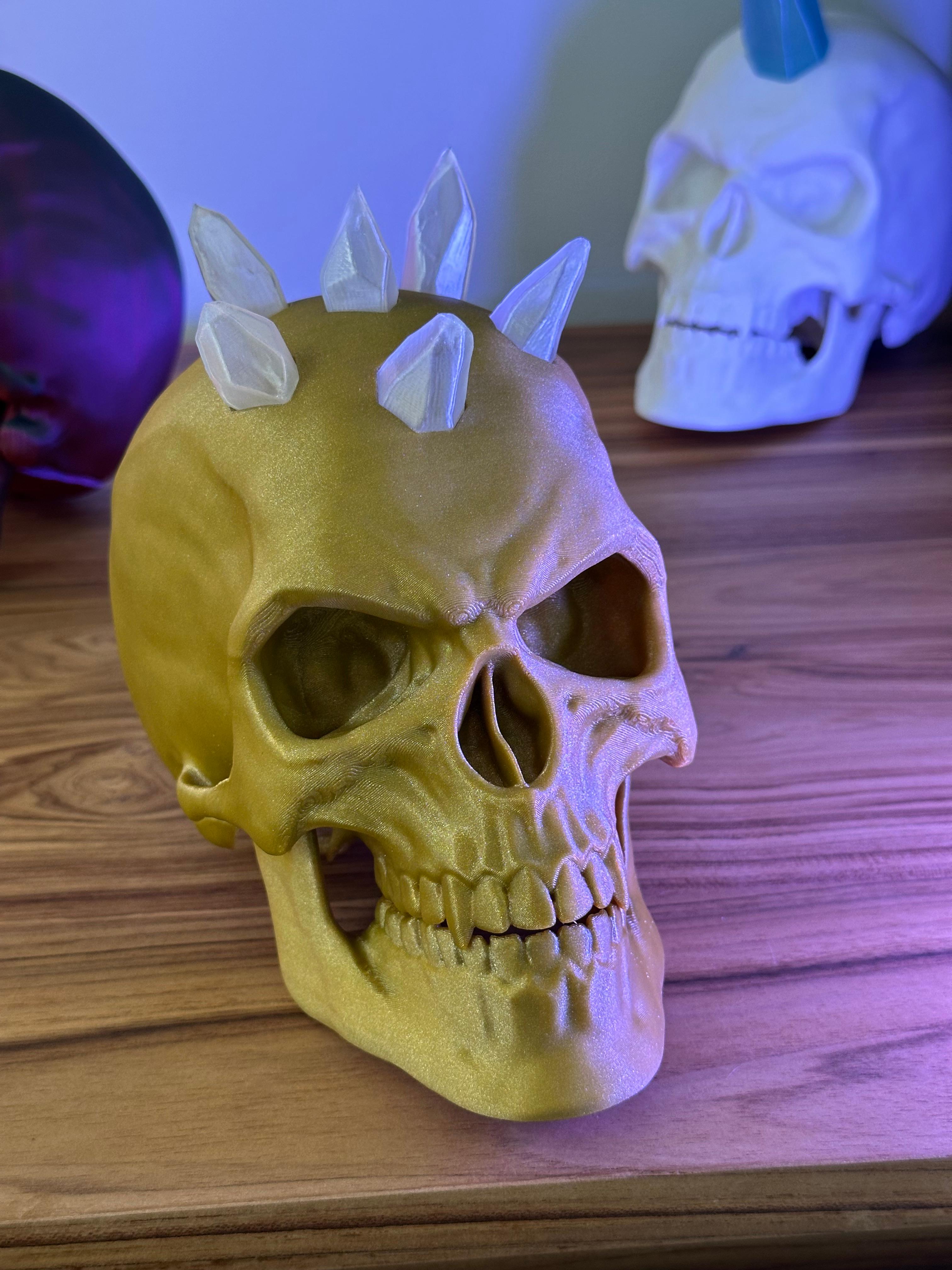 Articulated Skulls Print-in-Place 3d model