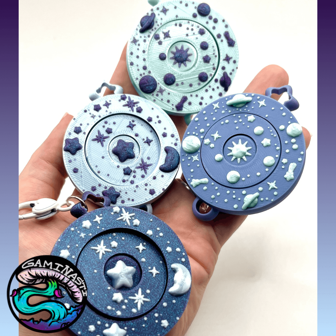 Starry Galaxy Fidget Bundle 3d model