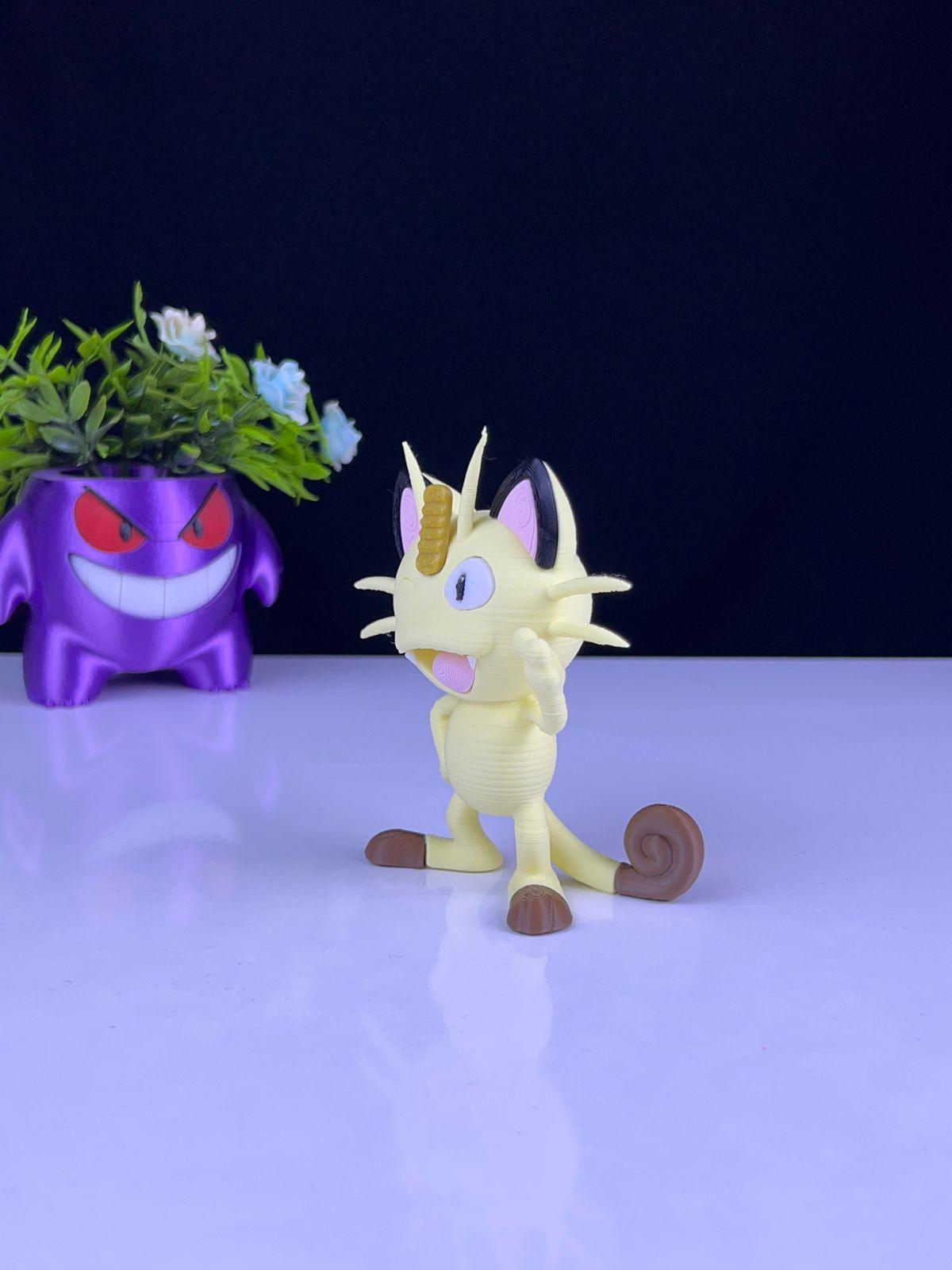 Meowth V2 - Multipart 3d model