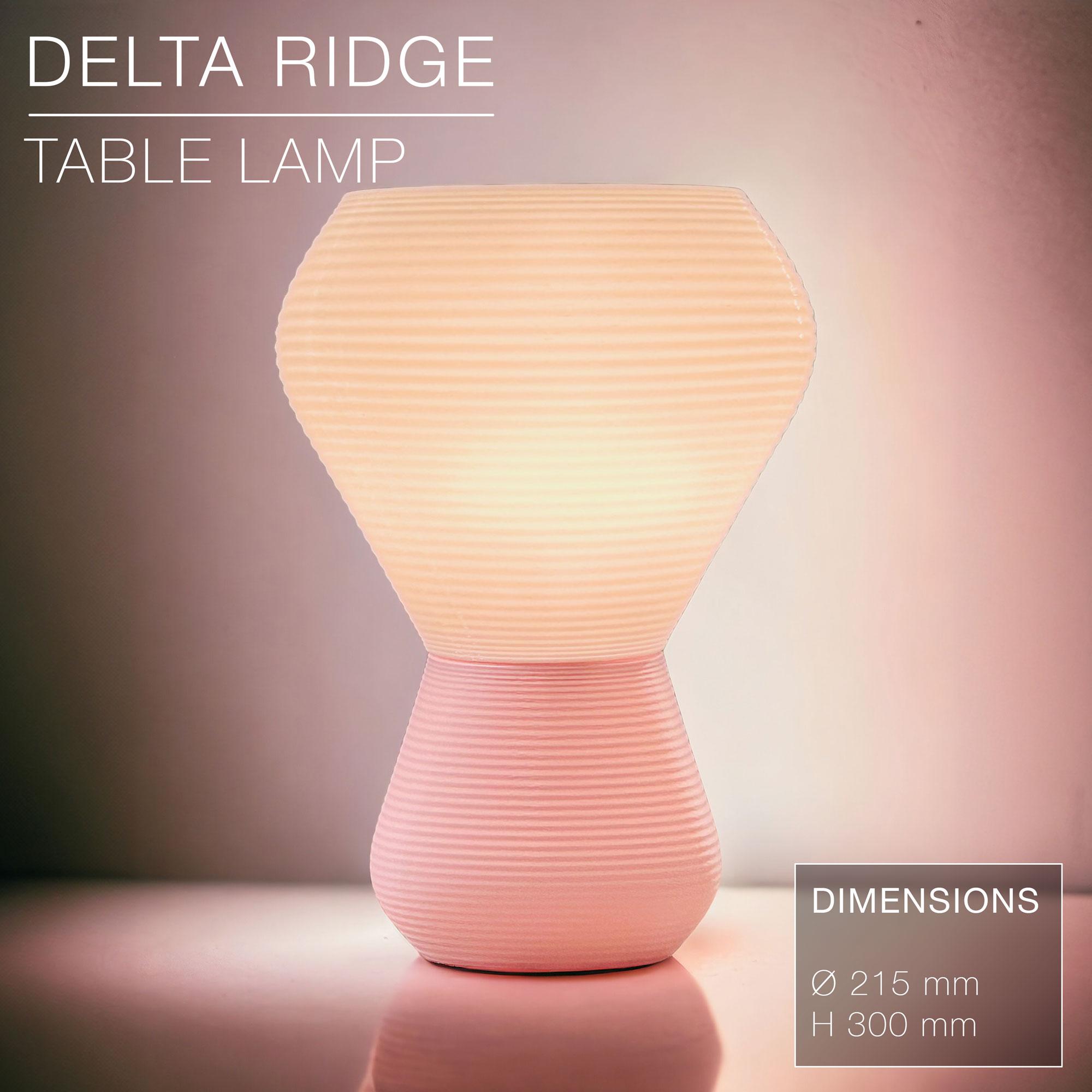 DELTA RIDGE | Table lamp E14 fast-print 3d model