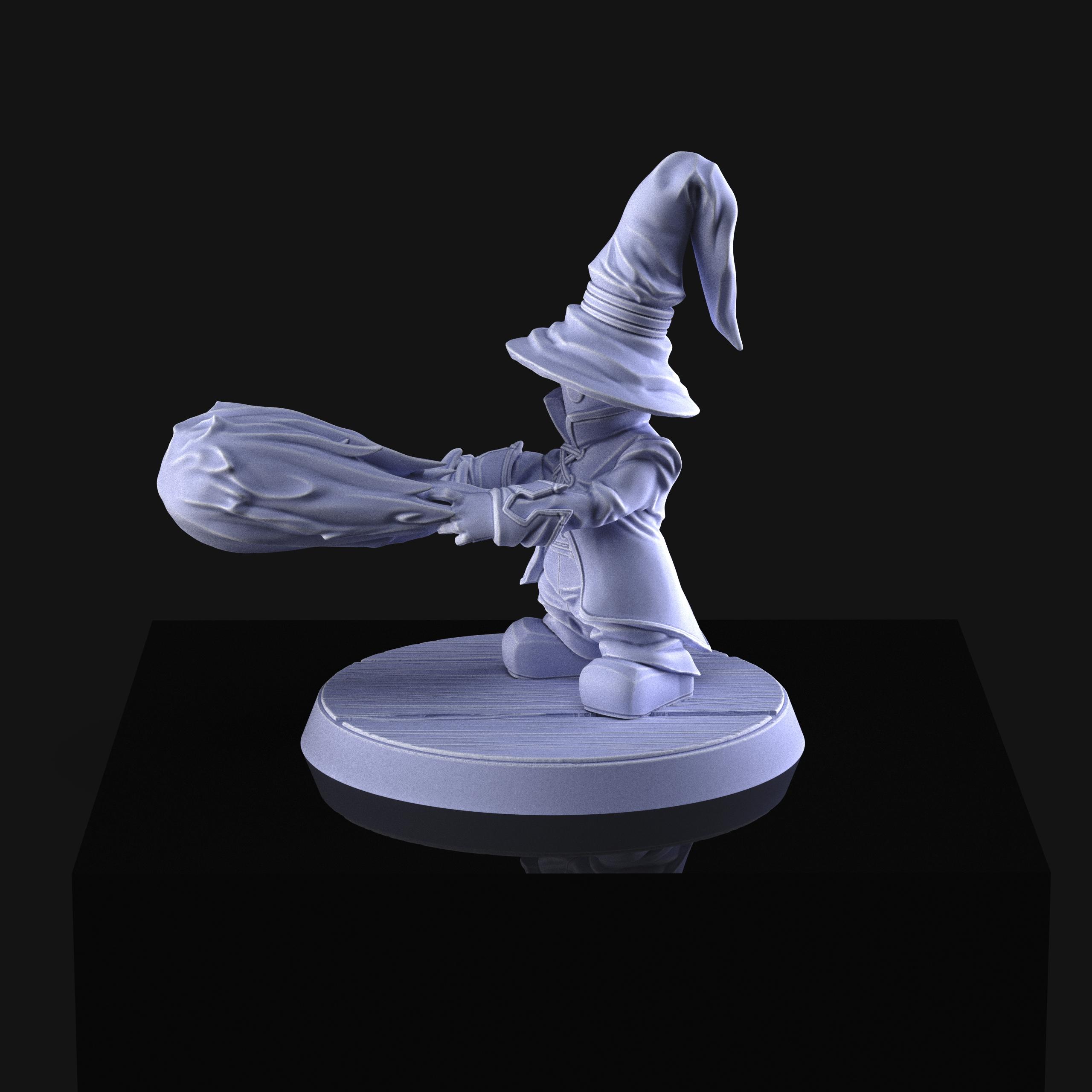 Mage Black 2 versions 3d model