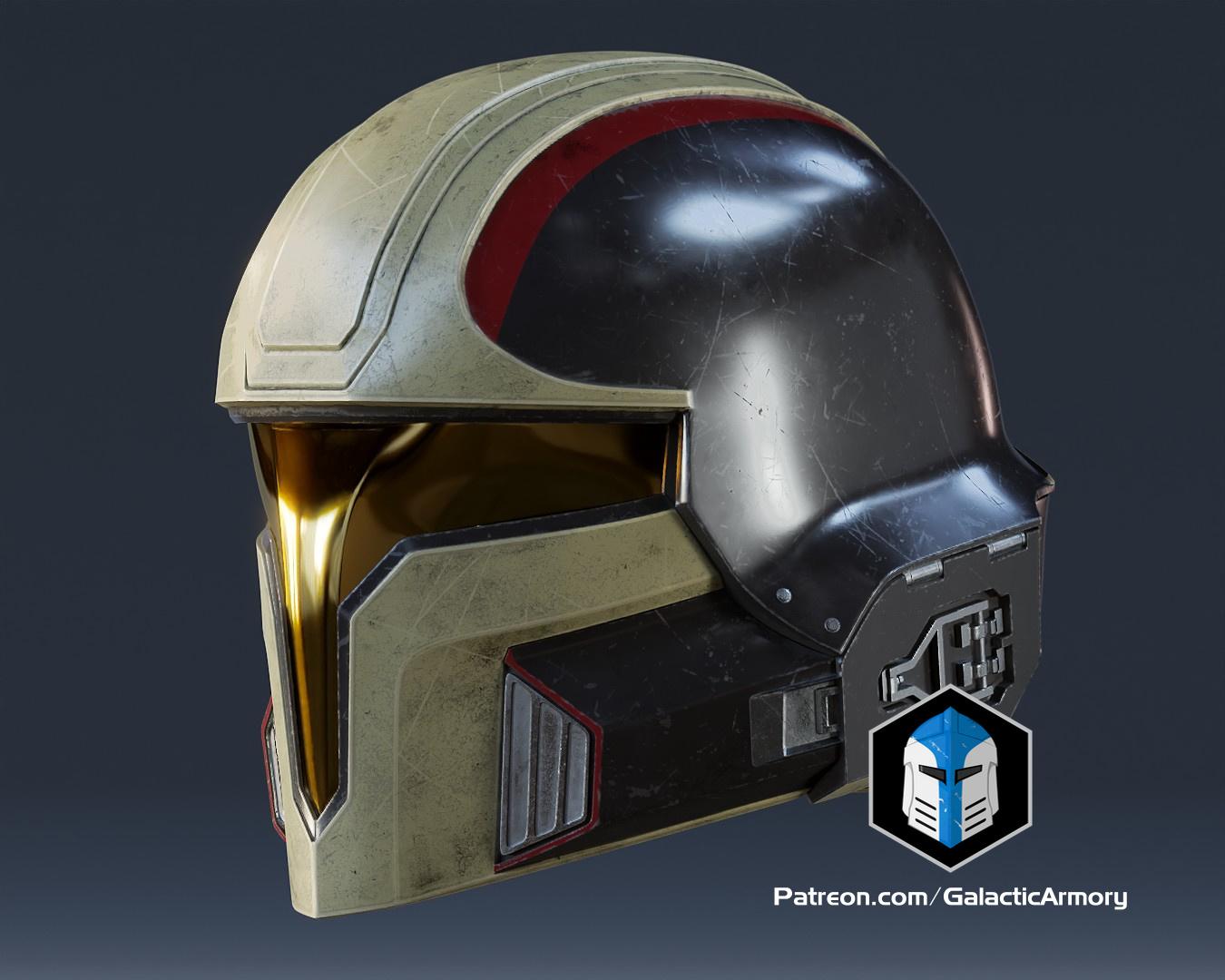 Helldivers 2 Helmet - Champion of the People - 3D Print Files 3d model