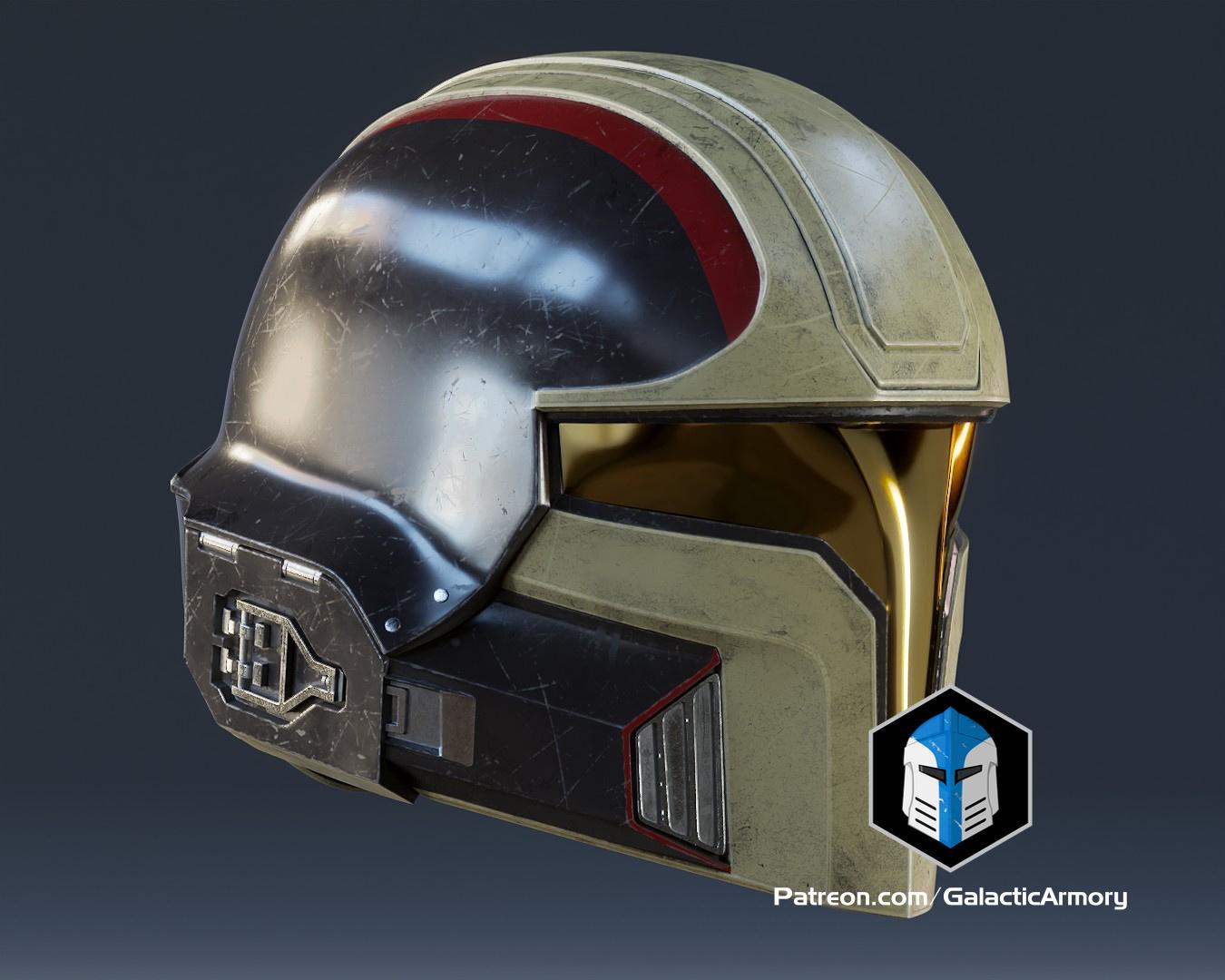 Helldivers 2 Helmet - Champion of the People - 3D Print Files 3d model