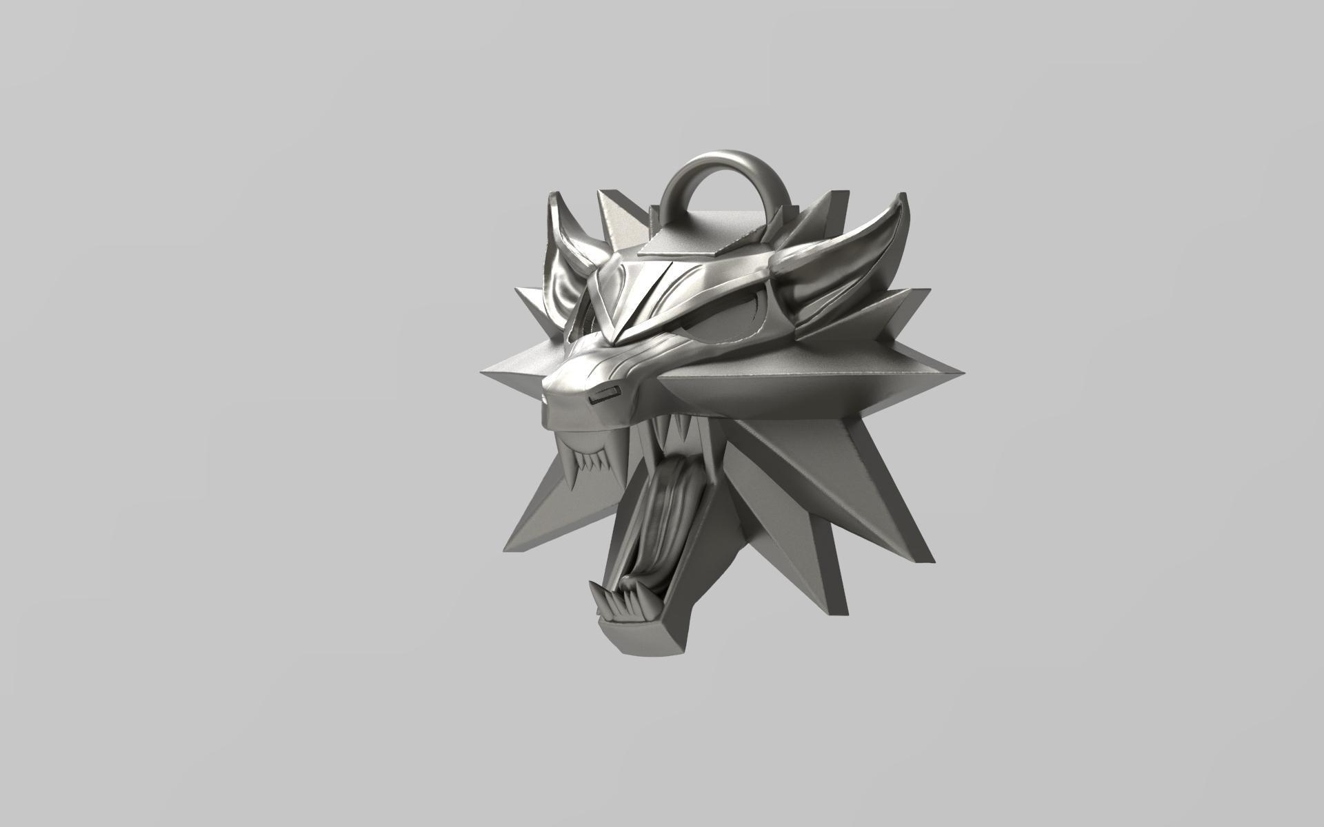 The Witcher Medallion 3d model