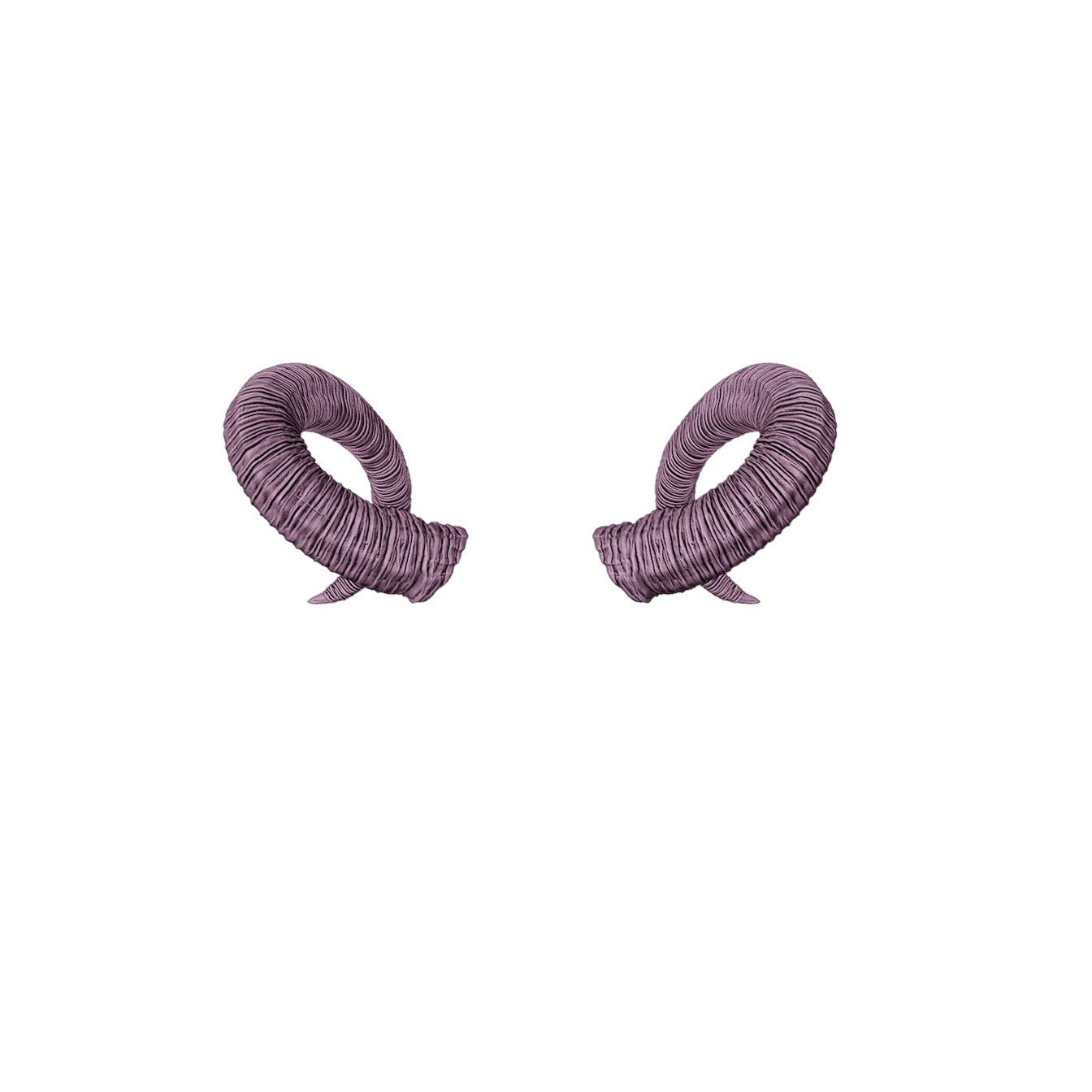 FANTASY WYLL COSPLAY HORNS BALDURS GATE 3 3d model