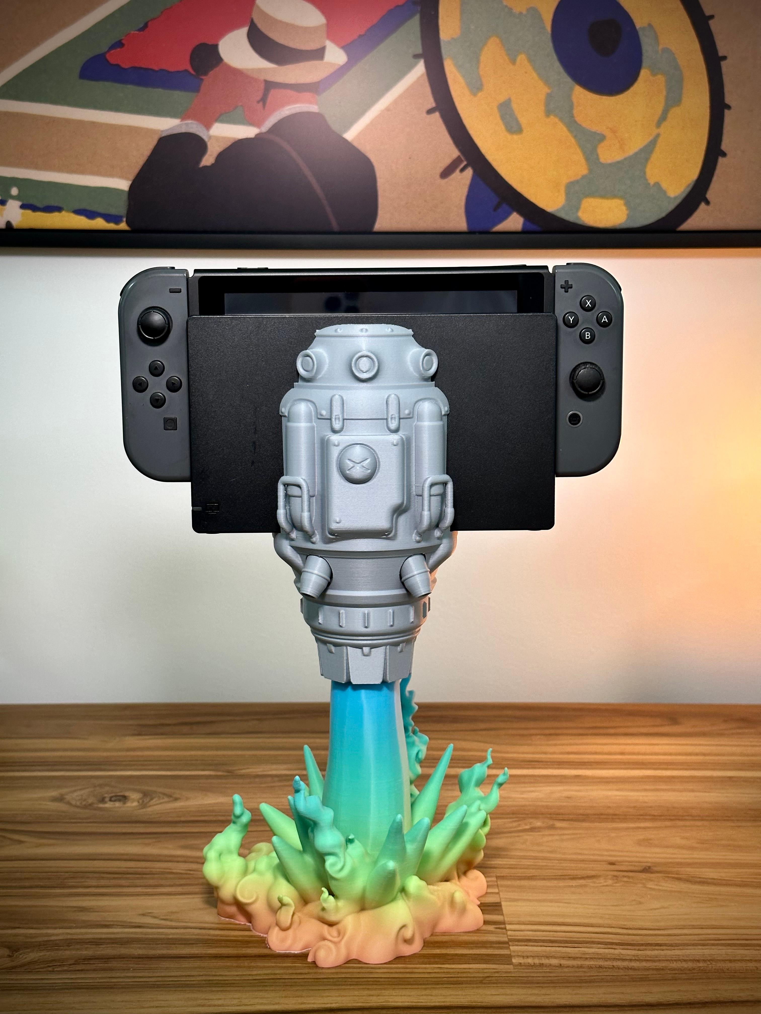 Rocket Dock Nintendo Switch - OLED & Classic Version 3d model