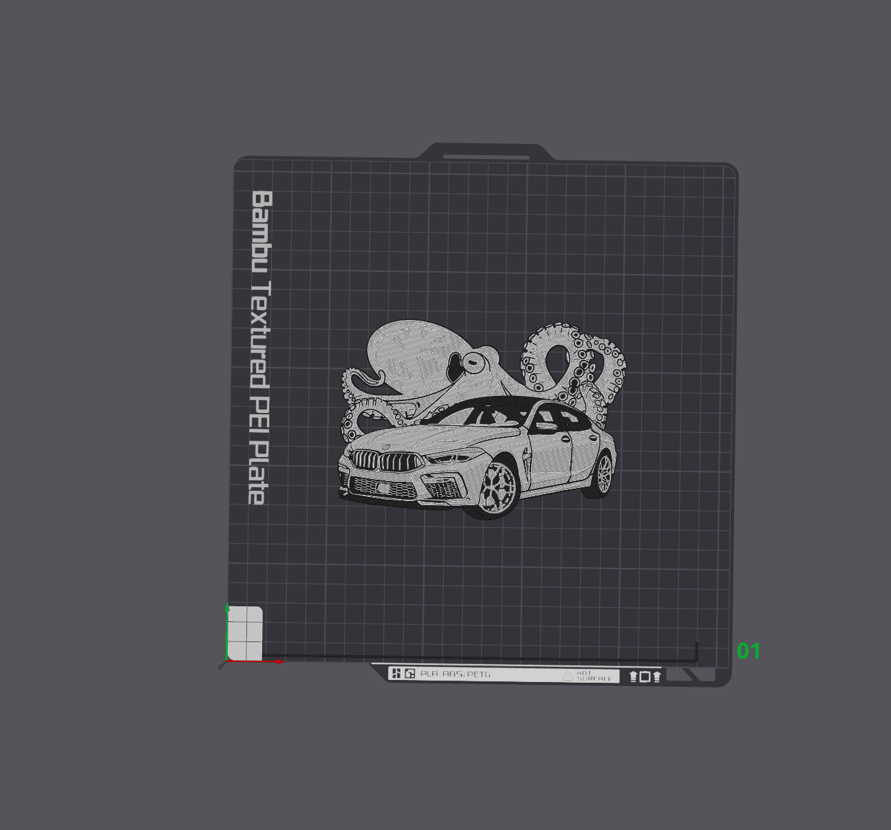 Monochrome M8 3d model