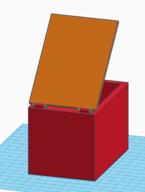 MtG Commander Box 3d model