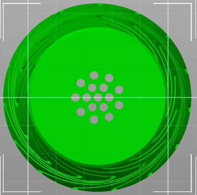 70mm pot for planting and gardening 3d model