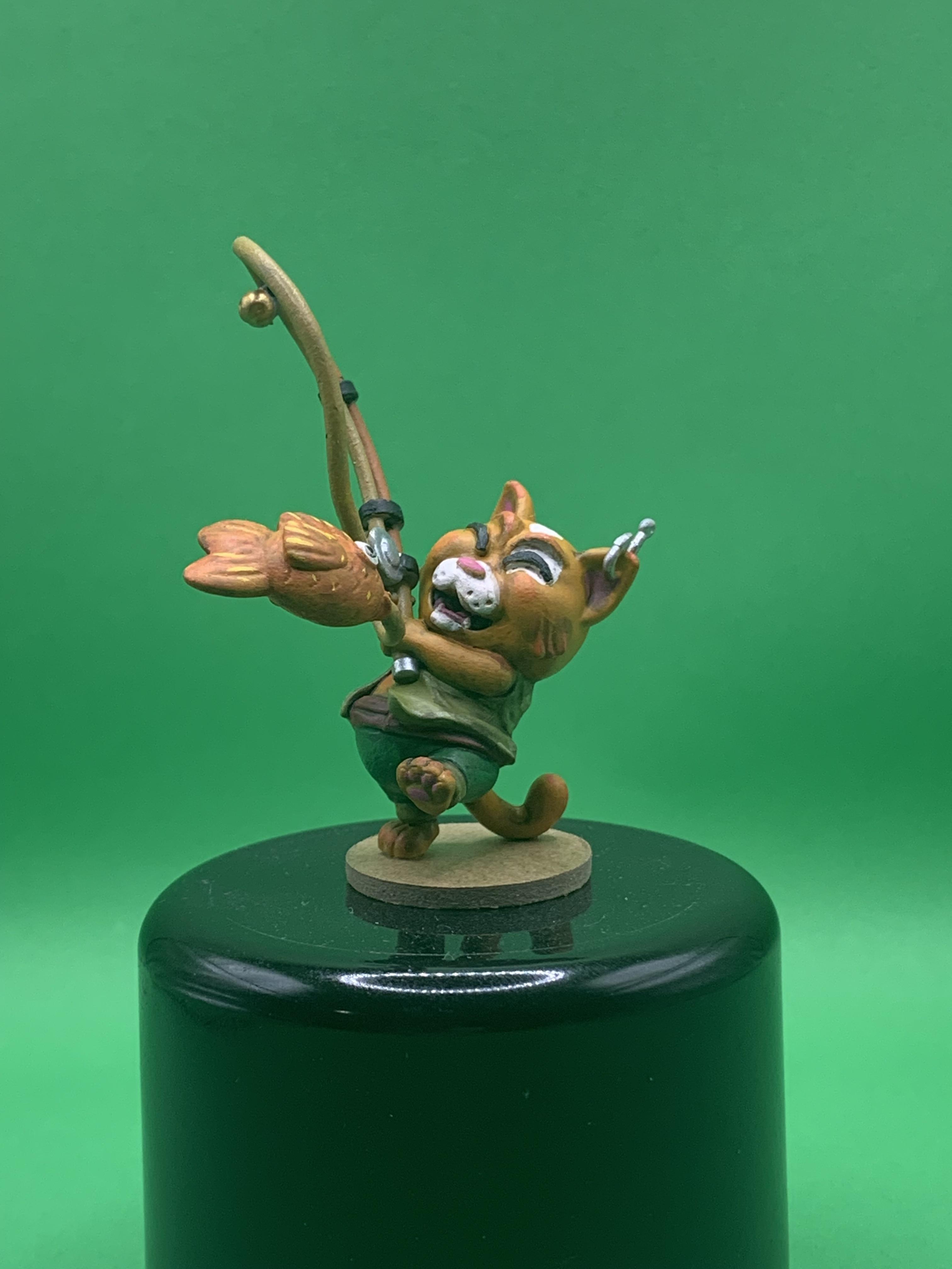 Nekokin-Fisherman 3d model