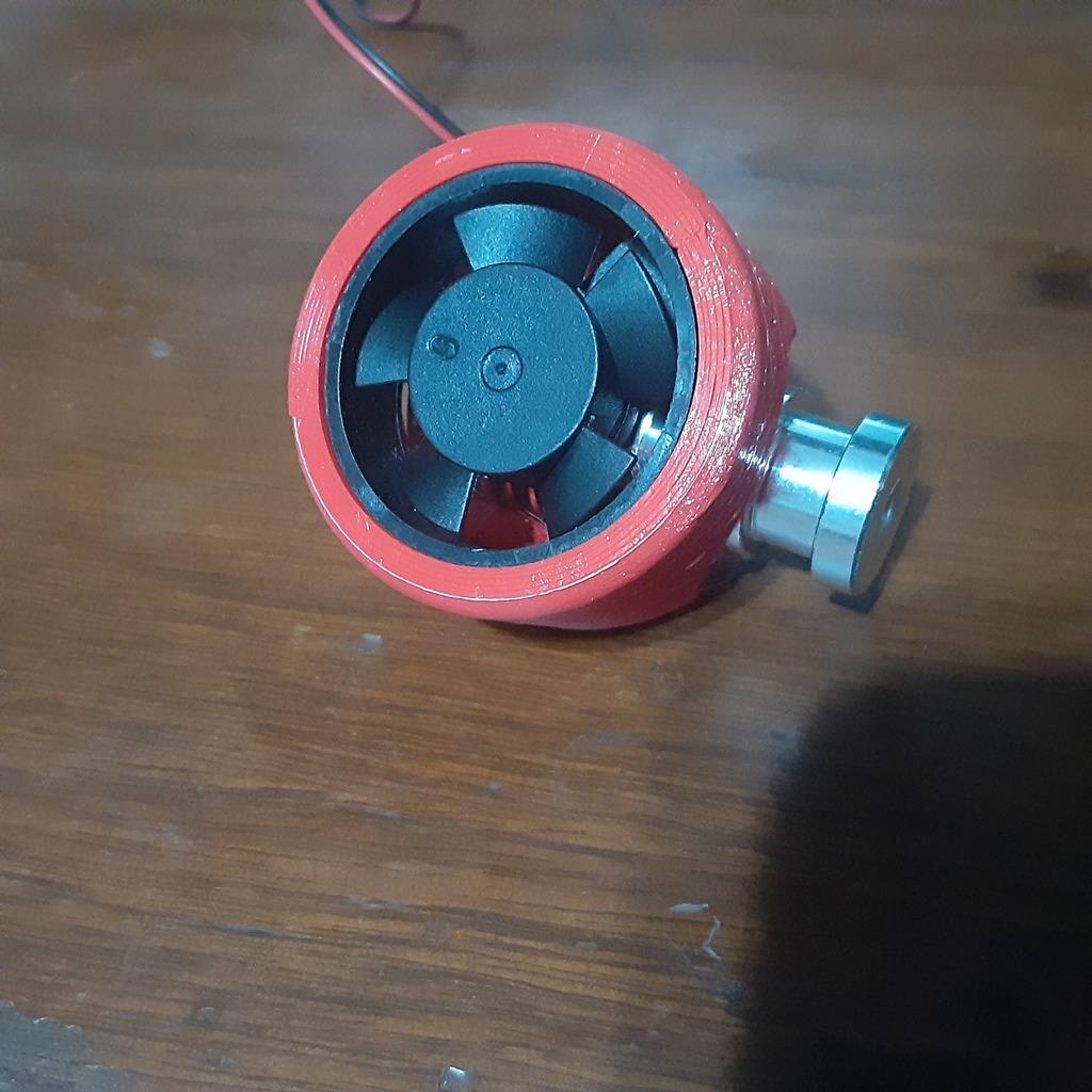 V6 hotend fan duct / shroud 3d model