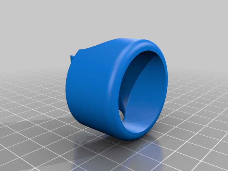 V6 hotend fan duct / shroud 3d model