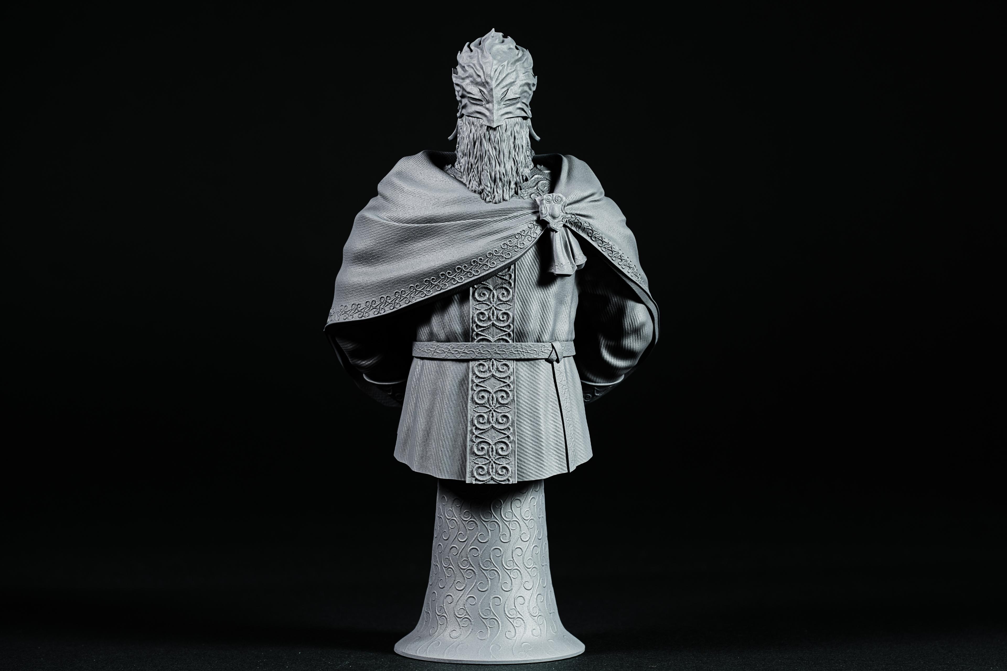 Sir Ansbach bust - Elden Ring (Pre-Supported) 3d model