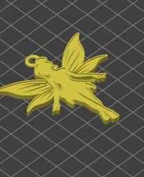 Cryptid Keychain: Fairy Edition 3d model