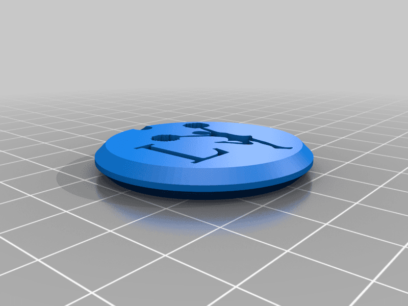 Cheer Key Ring 3d model