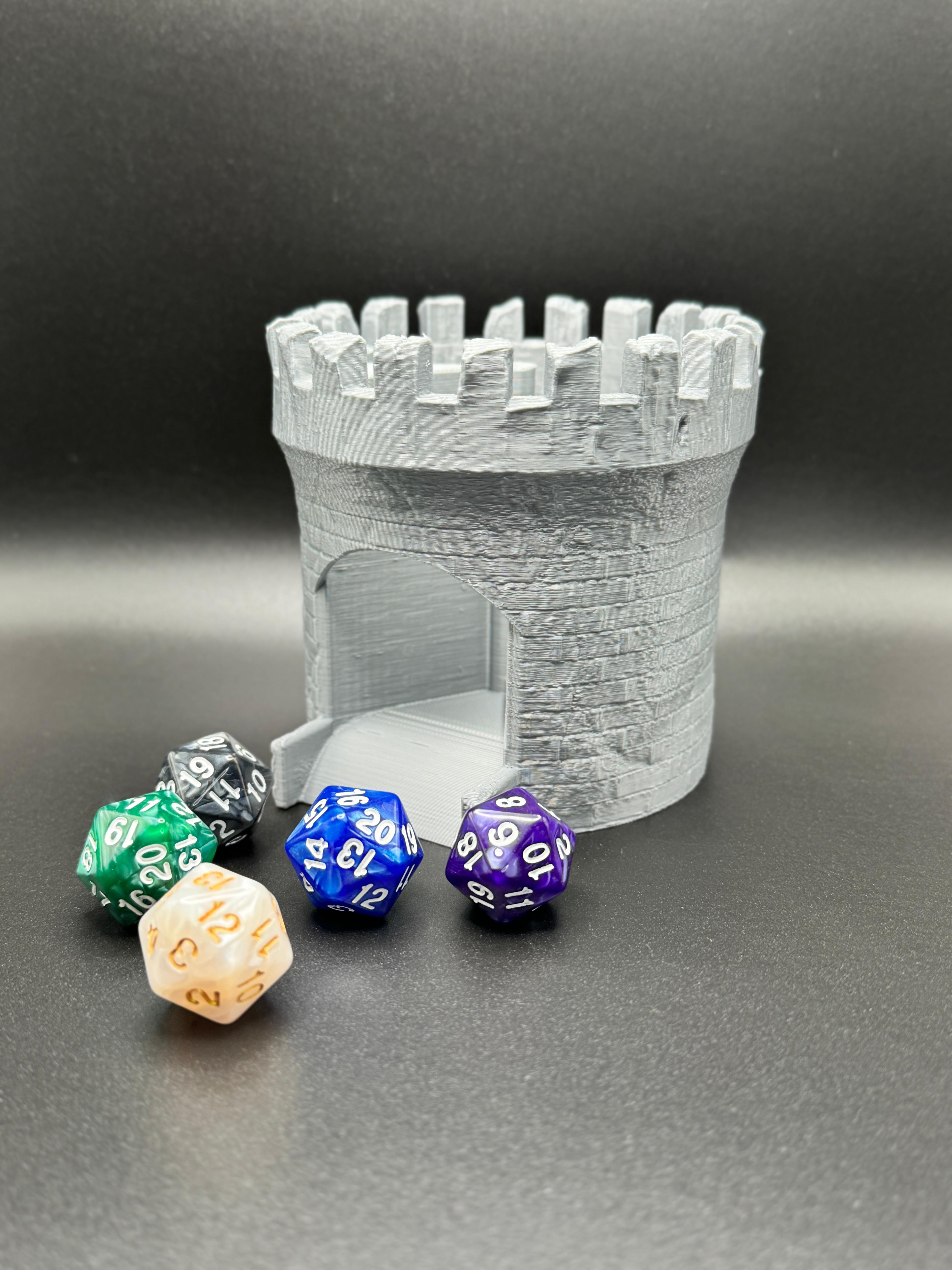 Mini Dice Tower 3d model