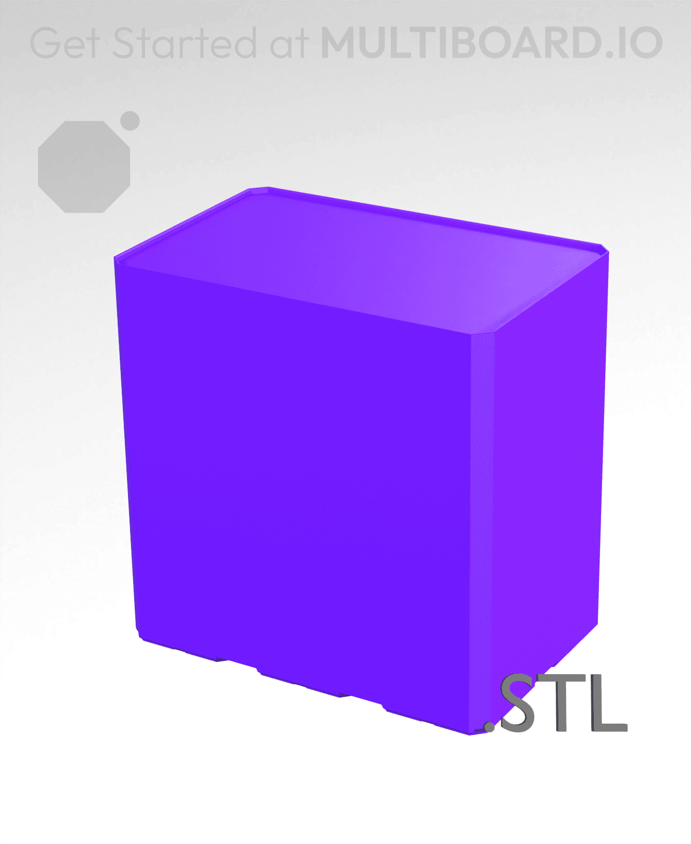 3x2x3 - Multibin Insert - STL Remixing File 3d model