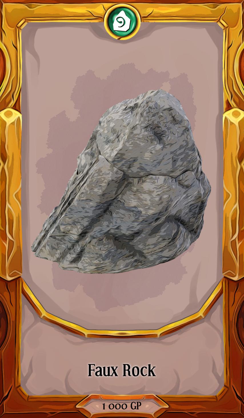 Faux Rock 3d model