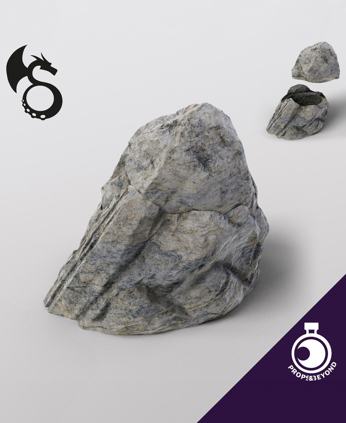 Faux Rock 3d model