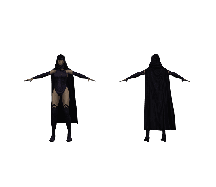 Rachel Roth Teen Titans Raven 3d model