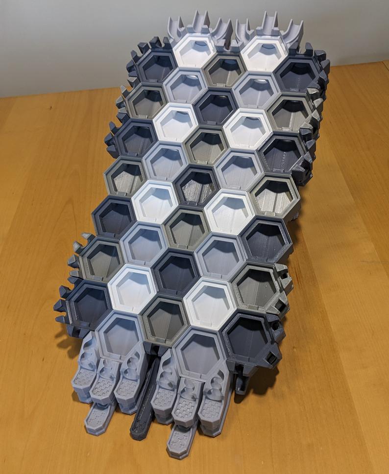 Modular Hextraction Board! 3d model