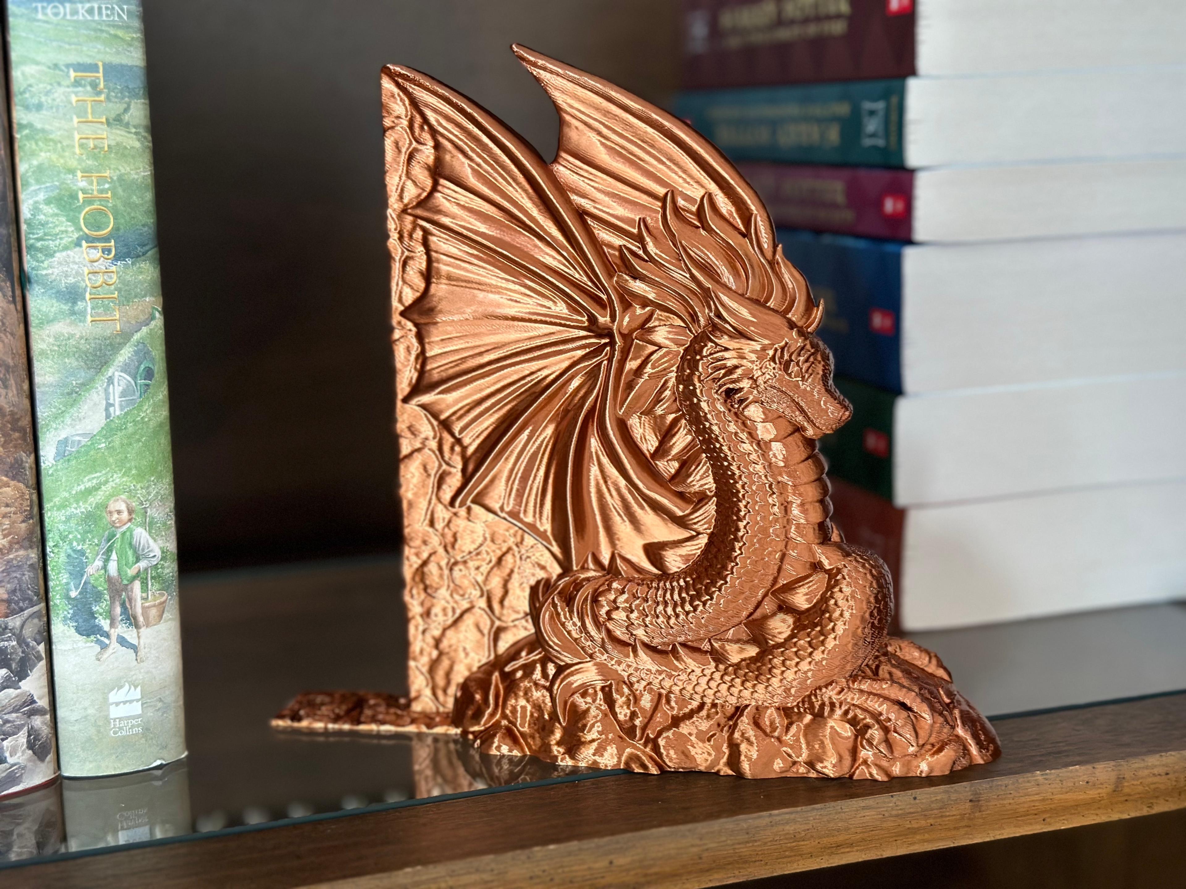 Dragon Bookend: Support-free  3d model