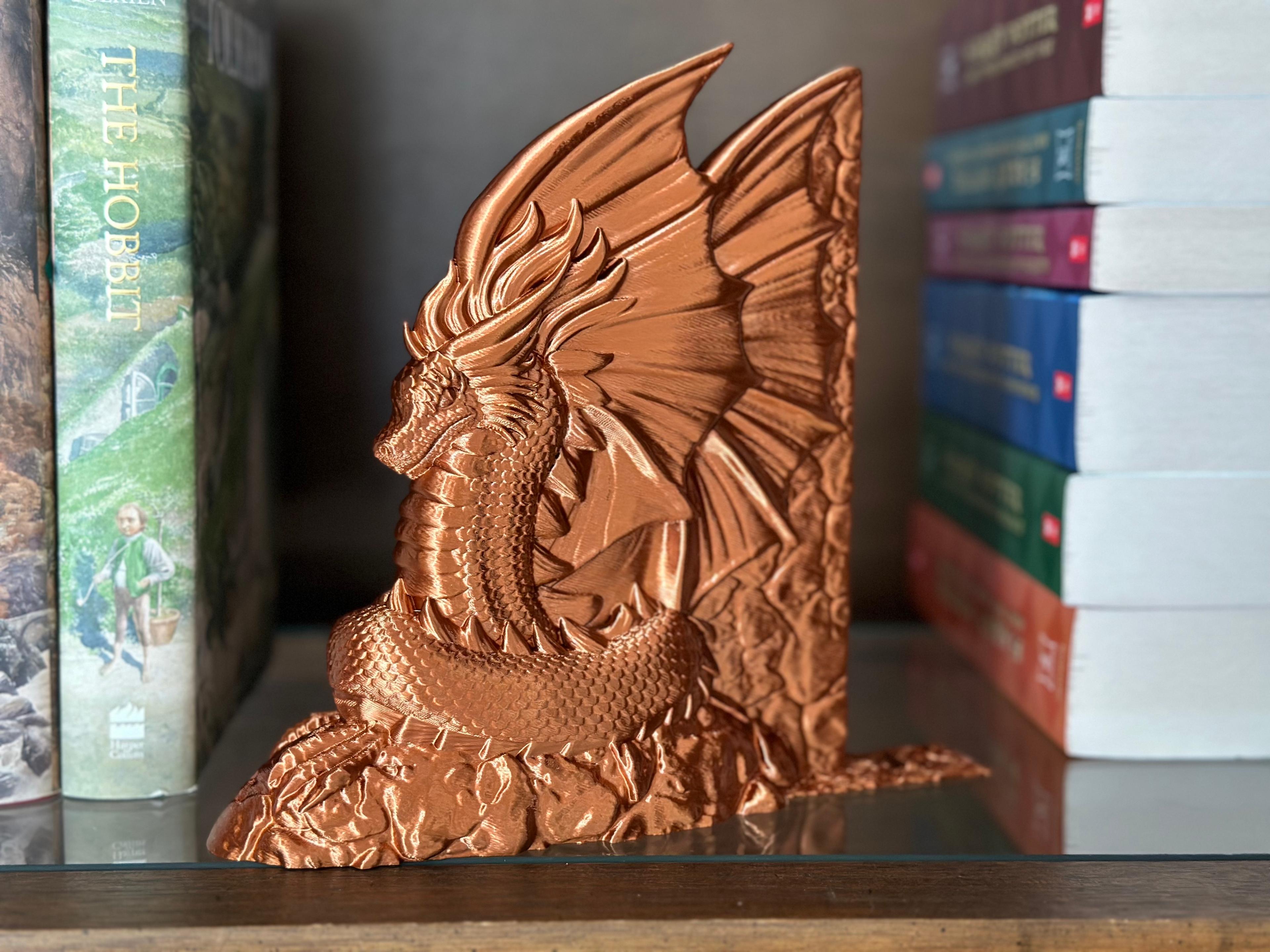 Dragon Bookend: Support-free  3d model