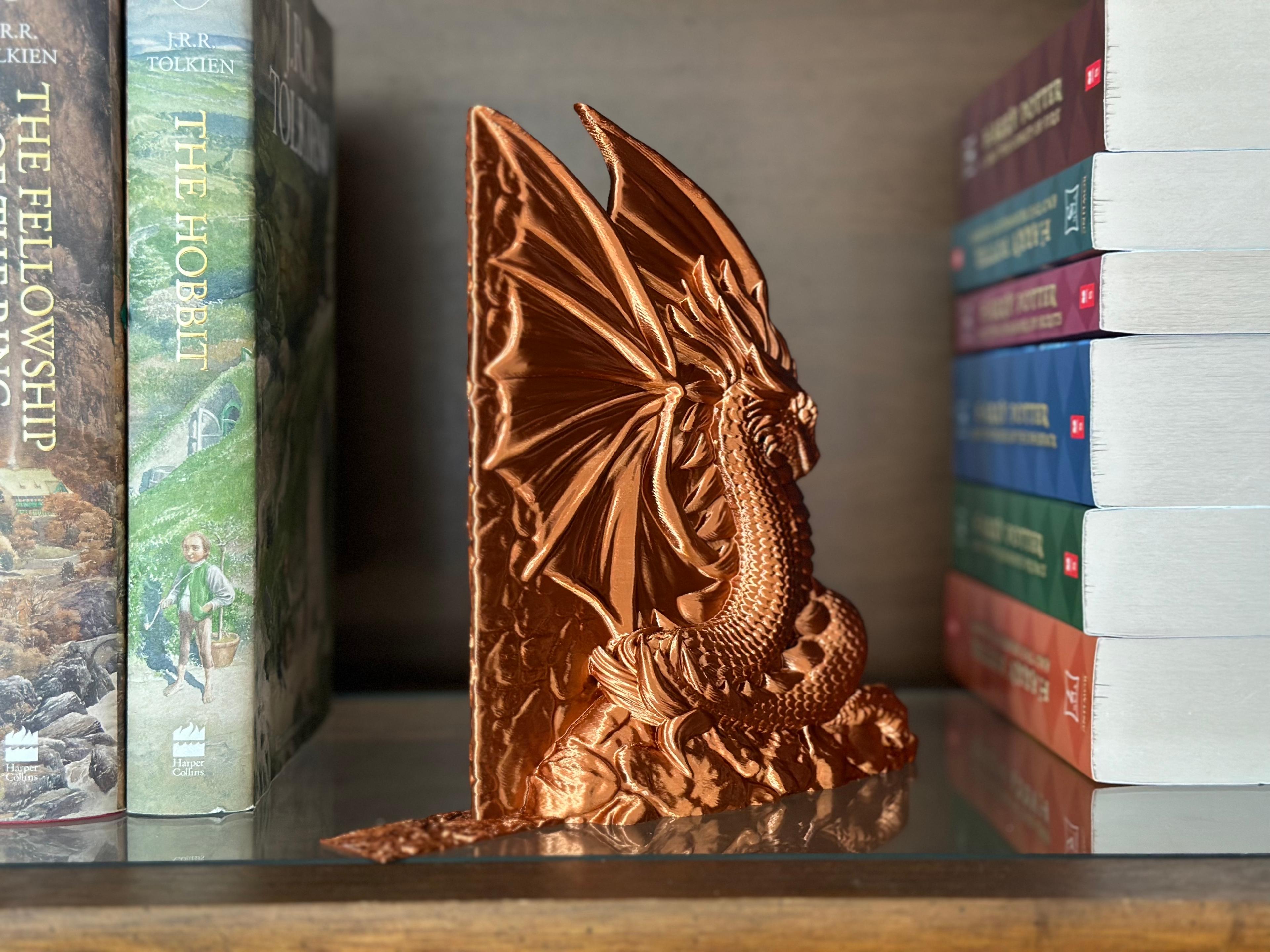 Dragon Bookend: Support-free  3d model