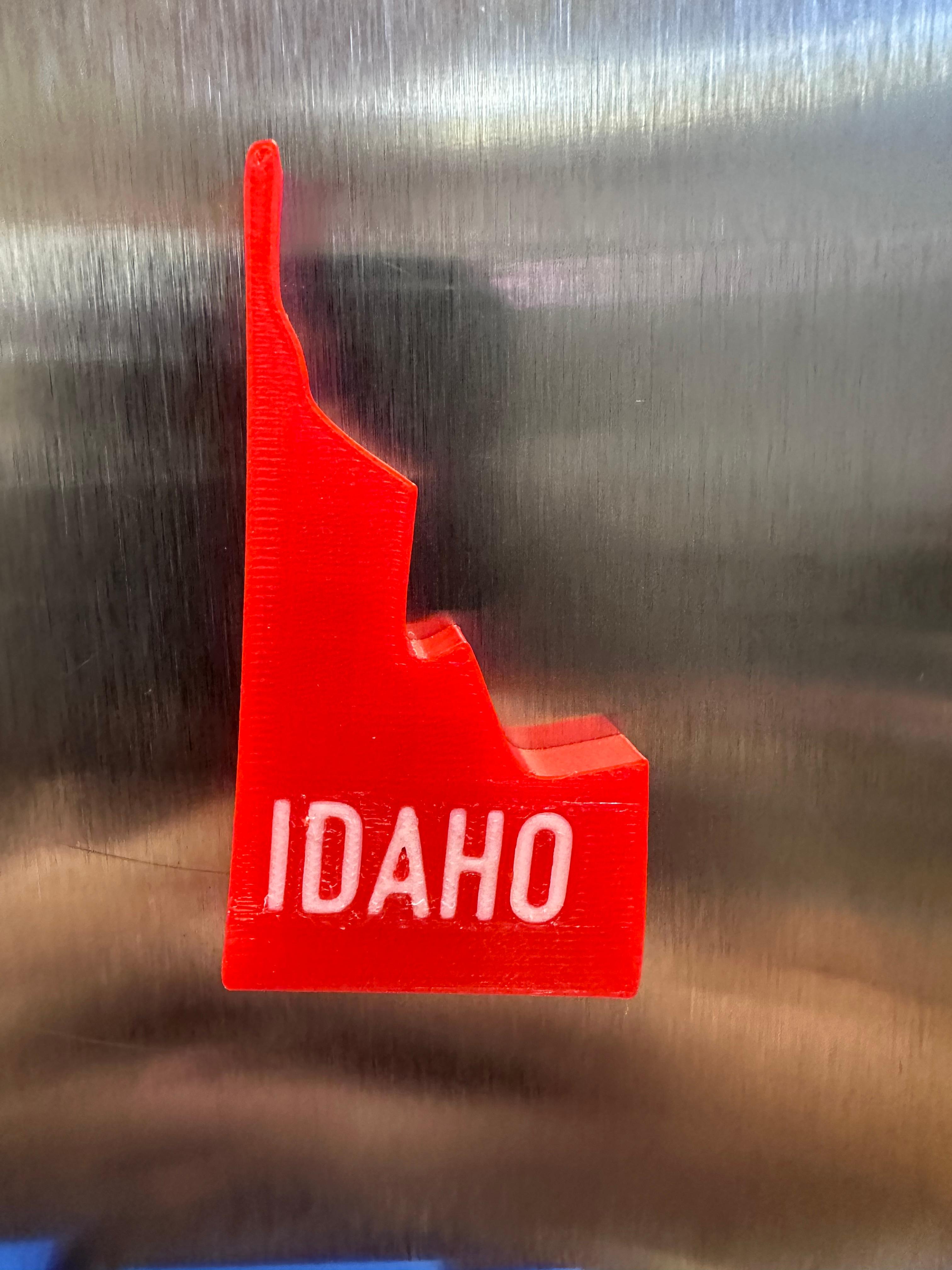 Merica Fridge Magnets - MMU version - Idaho 3d model