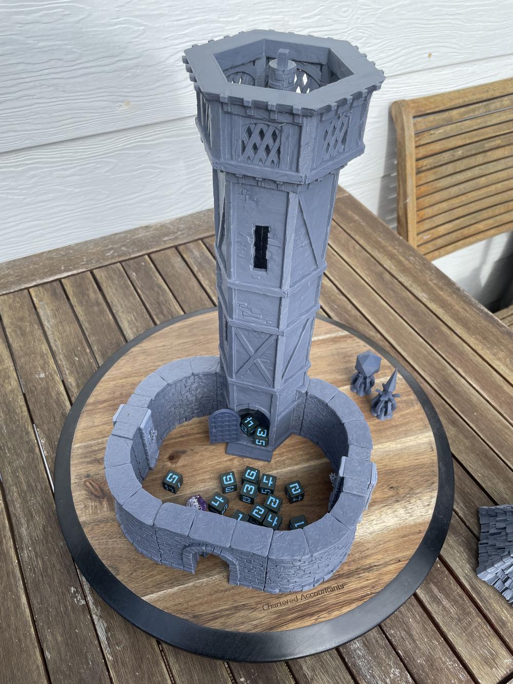 Gracewindale Dicetower 3d model