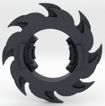 BEYBLADE NIGHTMARE SLAYER | COMPLETE | NIGHTMARE SERIES 3d model