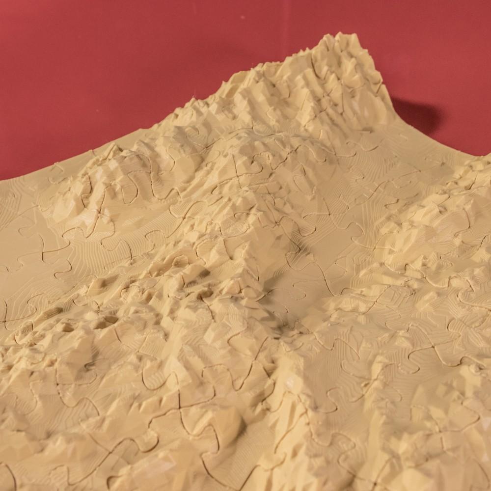 Death Valley // 3D Topographic Puzzle 3d model