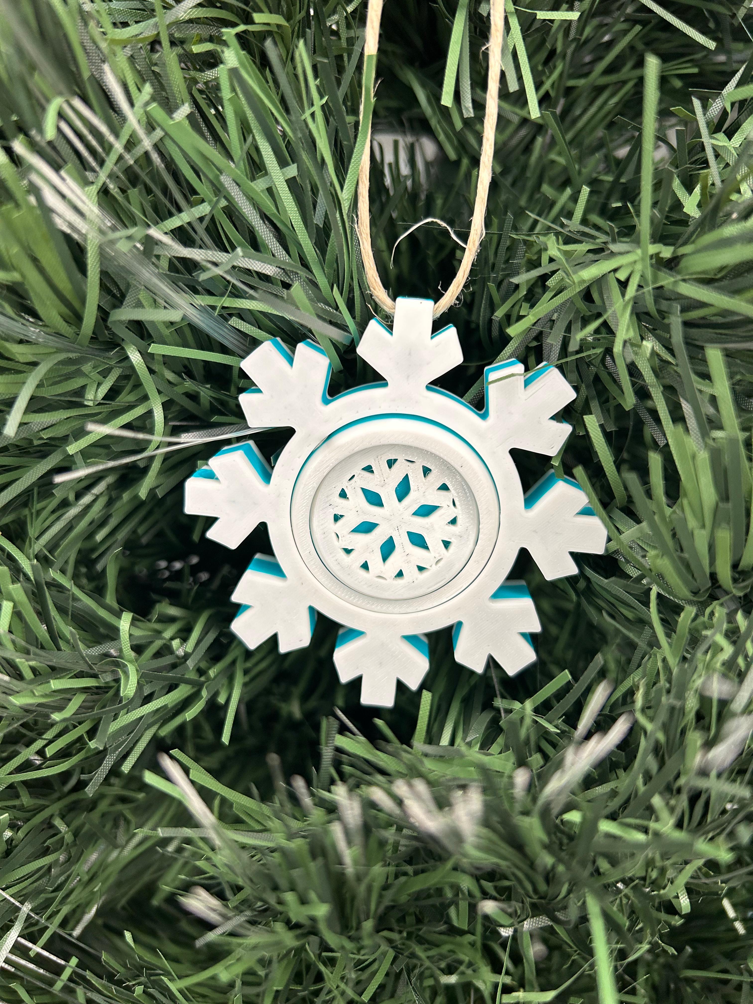 Gyro Snowflake V1 3d model