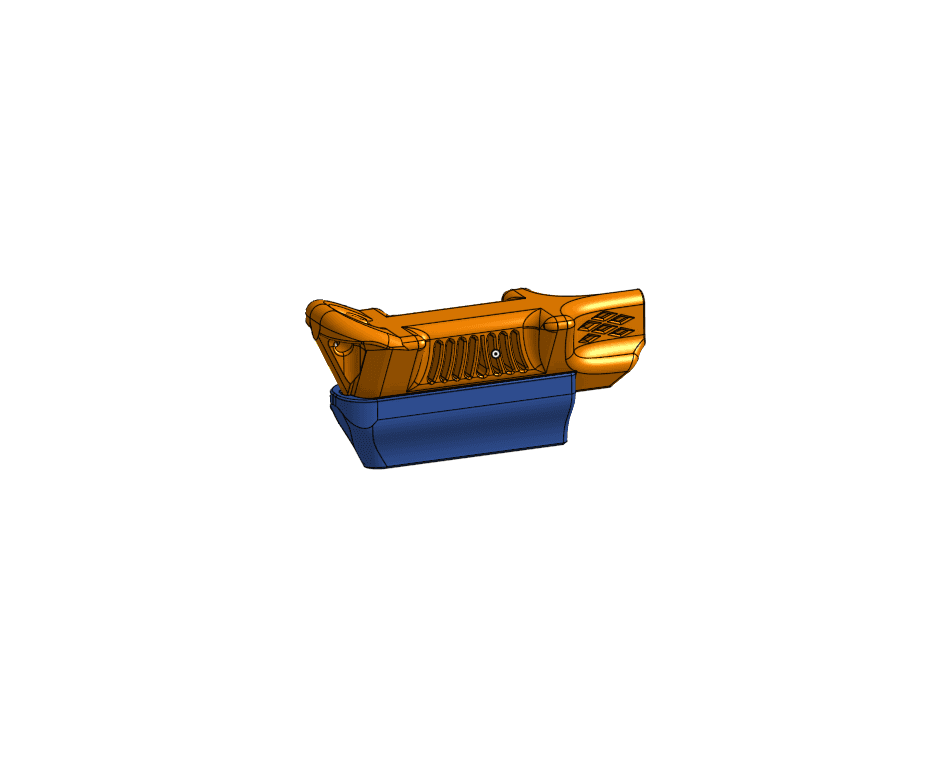 Precision Razor Blade Handle  3d model