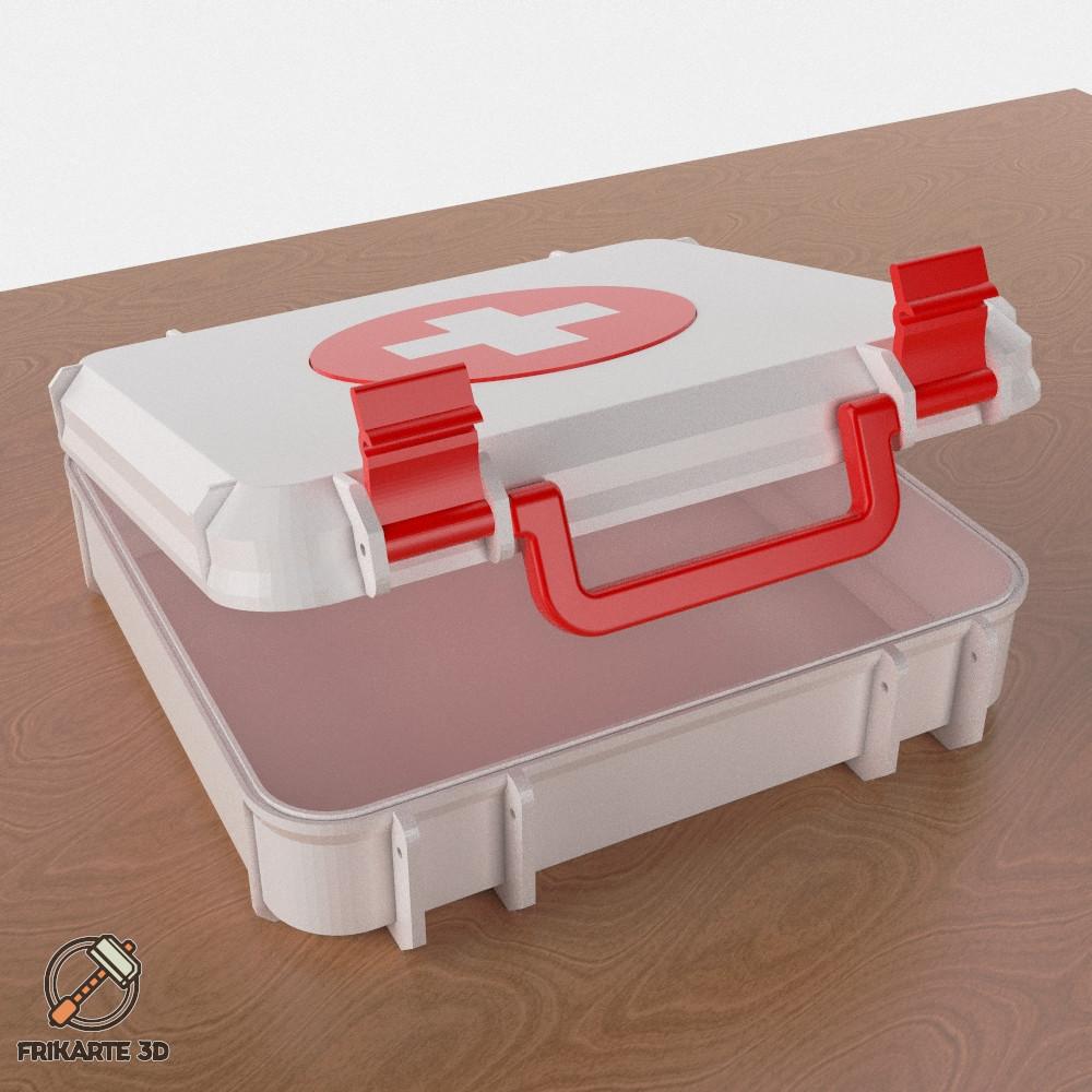 Medicine Box 3d model