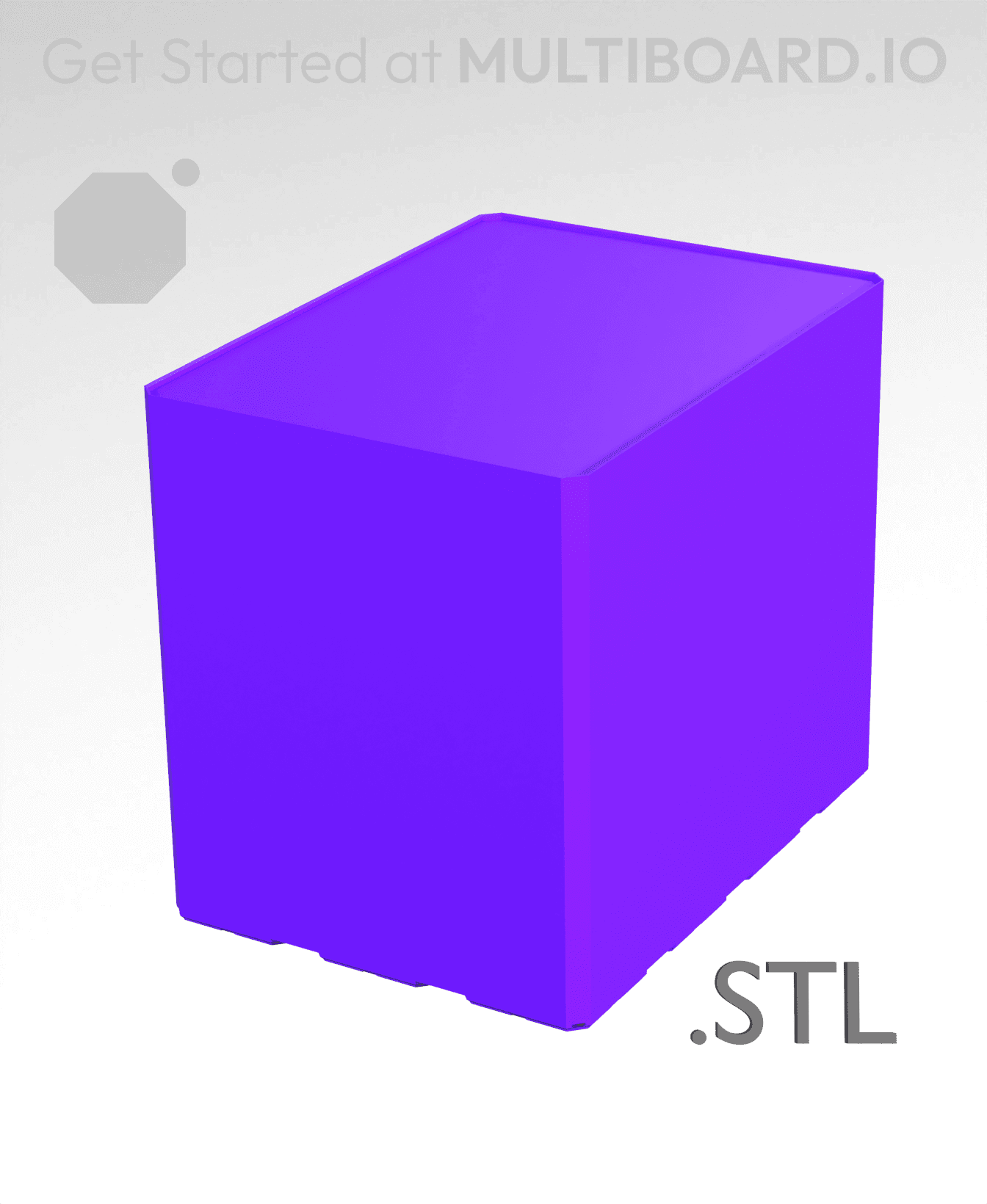 3x4x3·5 - Multibin Insert - STL Remixing File 3d model